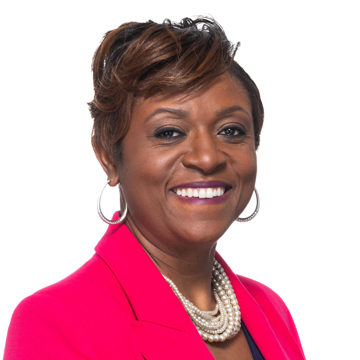 Smiling Image of Ja'Net Glover